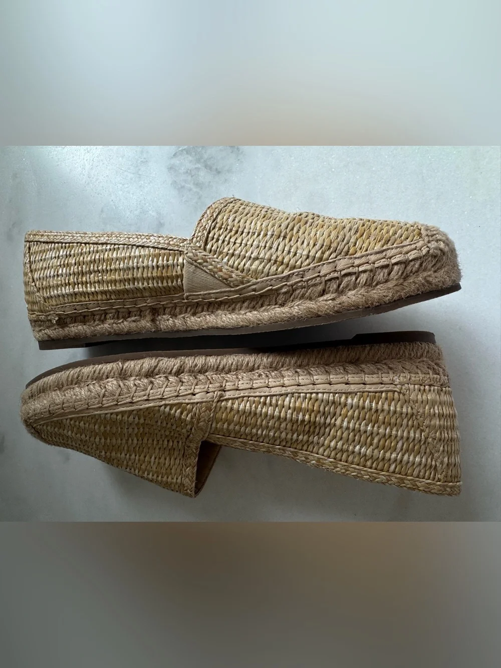 J.McLaughlin Women's Natural Shira Raffia Espadrille 8